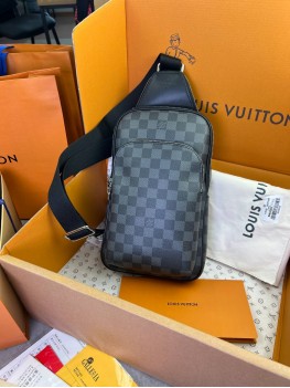 Сумка-слинг Louis Vuitton Avenue NM Damier Graphite