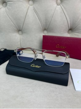 Оправа Cartier с деревянными дужками