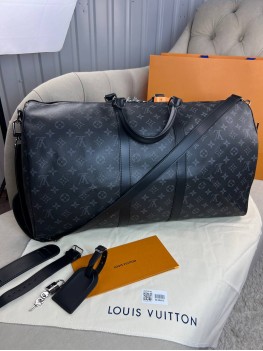 Дорожная сумка Louis Vuitton Keepall Monogram Eclipse 55cm