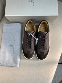 Кроссовки Brunello Cucinelli Coffee