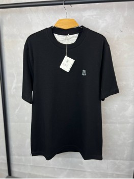Футболка Brunello Cucinelli Classic Logo Black
