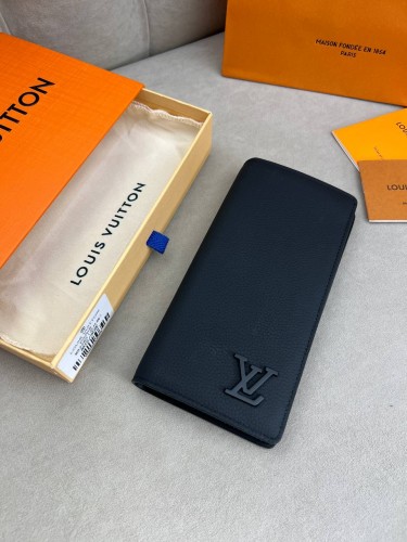Бумажник Louis Vuitton Brazza Aerogram Black