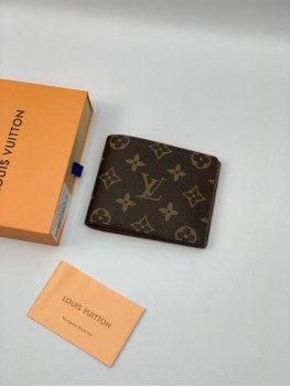 Бумажник Louis Vuitton коричневый монограмм 