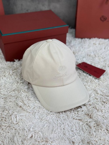 Кепка Loro Piana белая 
