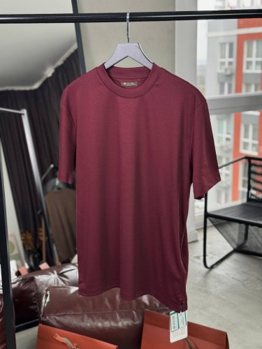 Классическая футболка Loro Piana Maroon 13002