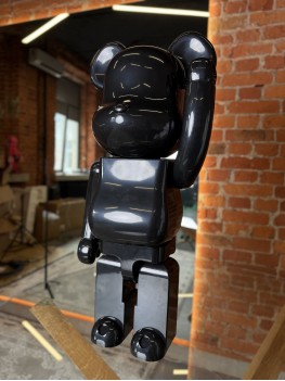 Виниловый Bearbrick Black 1000% ( 70 cm )