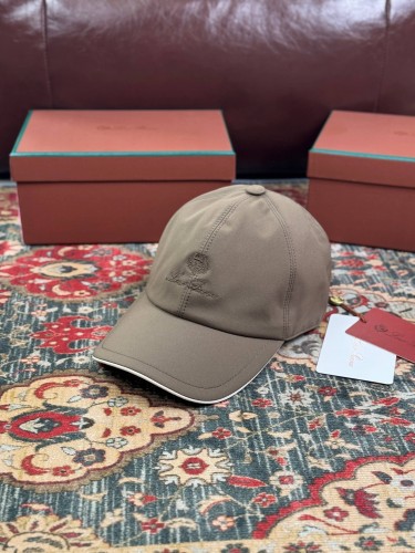 Кепка Loro Piana коричневая 