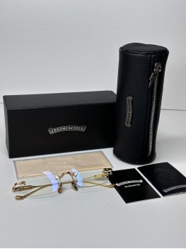 Оправа Chrome Hearts Soffffffffers Gold
