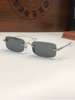 Очки Chrome Hearts Sinnergasm в стальной оправе