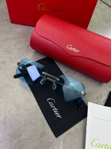 Солнцезащитные очки Cartier Blue CT0271S