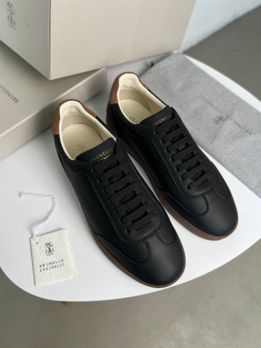 Кроссовки Brunello Cucinelli Classic Dark Black черные