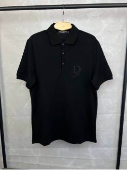 Поло мужское Dolce Gabbana Classic Black черный