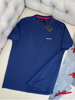 Футболка Kiton темно-синяя