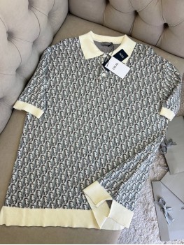 Рубашка поло Dior Oblique мужская