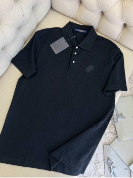 Рубашка поло Louis Vuitton Damier Signature Black