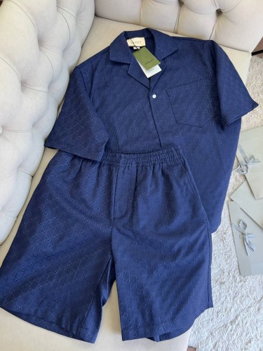 Комплект Gucci Printed Blue 