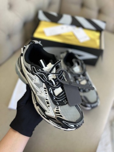 Кроссовки Off White Be Right Black Grey