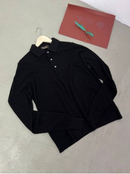 Трикотажная кофта Loro Piana черного цвета